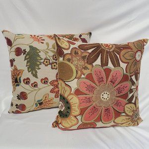 Set of 2 Coordinating Accent Pillows